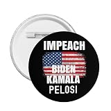 Generic Impeach Biden Kamala Harris Pelosi Adult Dust Mask Adjustable Dust Face with 2 Filter7373, Small