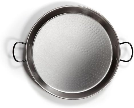 Miniatura 2 de Kit de paella española con quemador de gas y sartén de acero pulido - 18 pulgadas (18.1 in) hasta 12 porciones