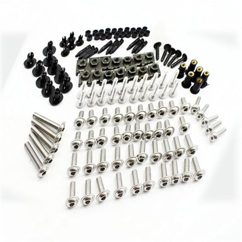 ���i �I�[�g�o�C �t���t�F�A�����O�{���g�L�b�g �ɓK������J���T�L �ɓK������GTR1000 ZG1000 1986-2000 2001 2002 2003 2004 2005 2006 �l�W �i�b�g �t�F�A�����O�N���b�v �ˑ��L�b�g(Silver)