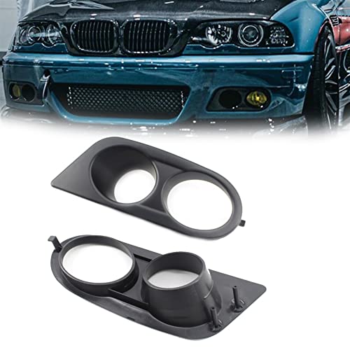 Moldura de luz antiniebla con rejilla delantera de alta resistencia para BMW E46 M3
