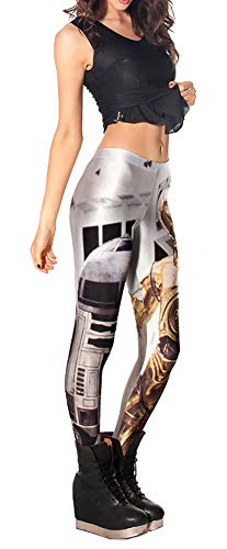 Qzunique Leggings For Women, Halloween Full-Length Printed Legging Footless Elastic Yoga Pants, Regular And Plus Size #TOP2