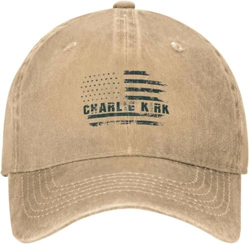 Charlie Kirk chapeau de camionneur respirant hommes et femmes