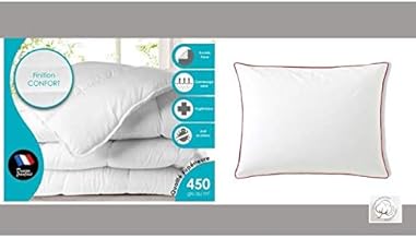Douce Nuit Couette Blanche 450GR/M² "FABRICATION FRANCAISE" (2 Places) 220 x 240 + 2 Oreillers 60 x 60 cm 8008300489251