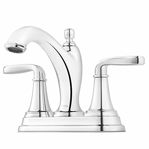 Pfister Northcott Bathroom Sink Faucet, 4-Inch Centerset, 2-Handle, 3-Hole, Polished Chrome Finish, LG48MG0C