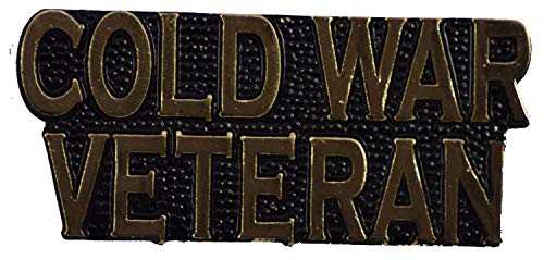 COLD WAR VETERAN LAPEL PIN OR HAT PIN - Size 1-1/4