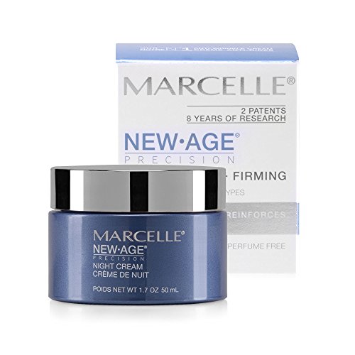 Marcelle NewAge Precision Anti-Wrinkle + Firming Night Cream, Hypoallergenic and Fragrance-Free, 1;7 fl oz