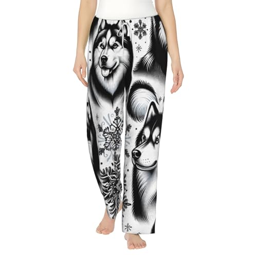 Pantalon de pyjama en polaire contre le froid pour des nuits thermiques douces
