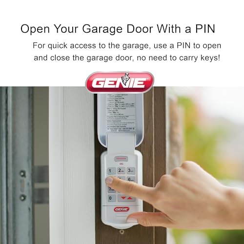 Image of Genie Genuine Accessories Bundle - Combo Pack 3-Button Garage Door Opener Remote and Wireless Keypad - Works on Genie Intellicode Garage Door Openers - Model G3T-R, and GK-R