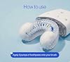 Pasta dental espumosa sin flúor Autobrush para adultos, sabor a menta, blanqueamiento y limpieza profunda, ideal para viajes, anticaries (paquete de 1) 6