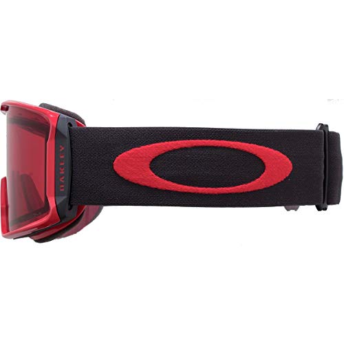 Image of Oakley Line Miner Snow Goggle, Red Forged Iron, Large