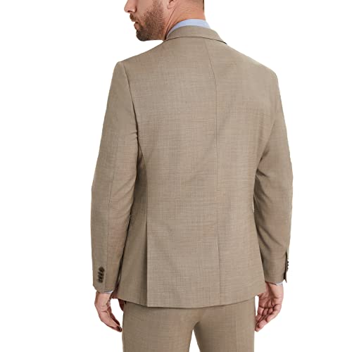 Image of Tommy Hilfiger TH Flex Modern Fit Suit Separates Jacket, Tan, 44 Long