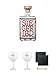 Produktbild Siegfried Rheinland Dry Gin Deutschland 0,5 Liter + Citadelle Ballon GIN Glas 1 Stück + Citadelle Ballon GIN Glas 1 Stück + Schiefer Glasuntersetzer eckig ca. 9,5 cm Ø 2 Stück