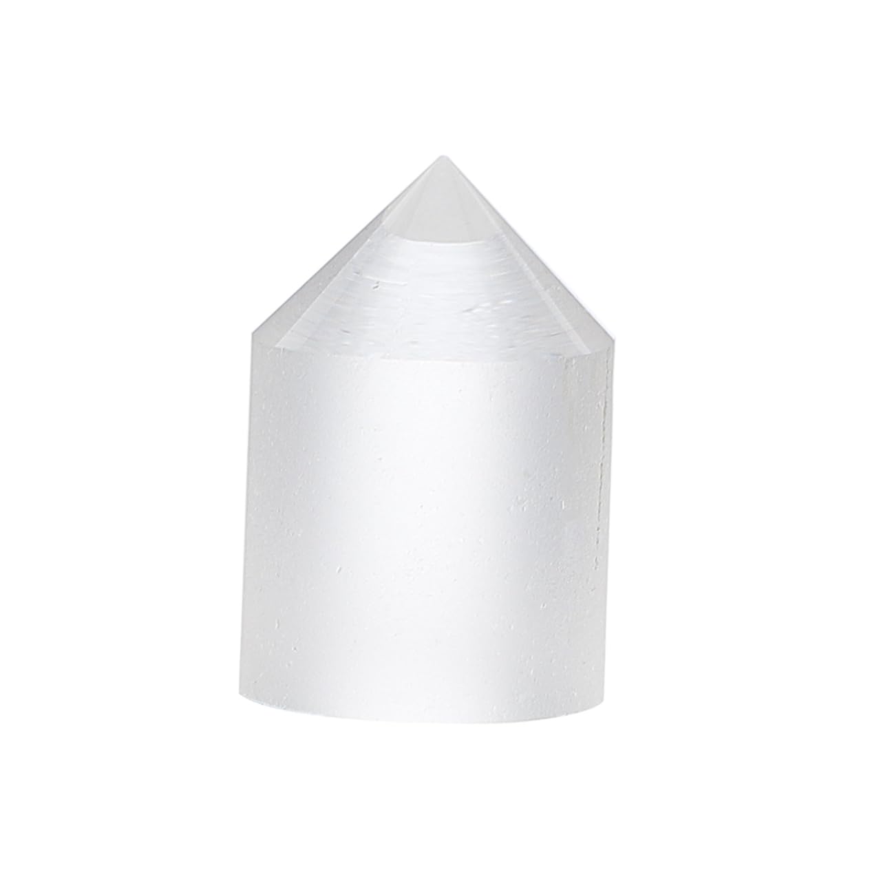 Holibanna Prism Glass Optical Prism Optical Teaching Prism Optical Circular Prisms