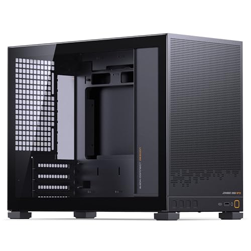 Jonsbo D32 STD PC-Gehäuse Schwarz | Mini Case für Micro-ATX mit Tempered Glass, Back-Connect-kompatibel, starker Airflow, kompakt & stylish für Gaming Builds Jonsbo D32 STD PC-Gehäuse Schwarz | Mini Case für Micro-ATX mit Tempered Glass, Back-Connect-kompatibel, starker Airflow, kompakt & stylish für Gaming Builds