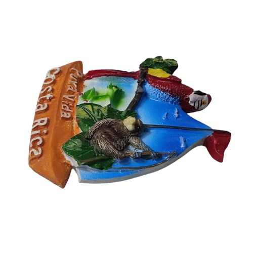 Imán decorativo Pura Vida Costa Rica para refrigerador miniatura 5