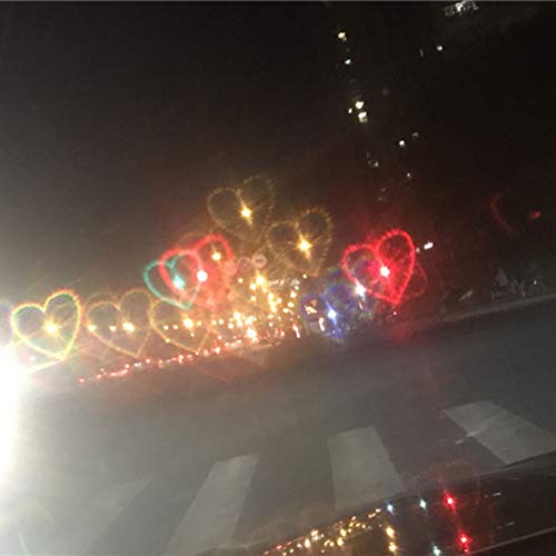 somubi Hart Effect Diffractie Bril Exploderen In Regenboog Harten 3D Vuurwerk Hartvormige Effecten Rave - Image 6