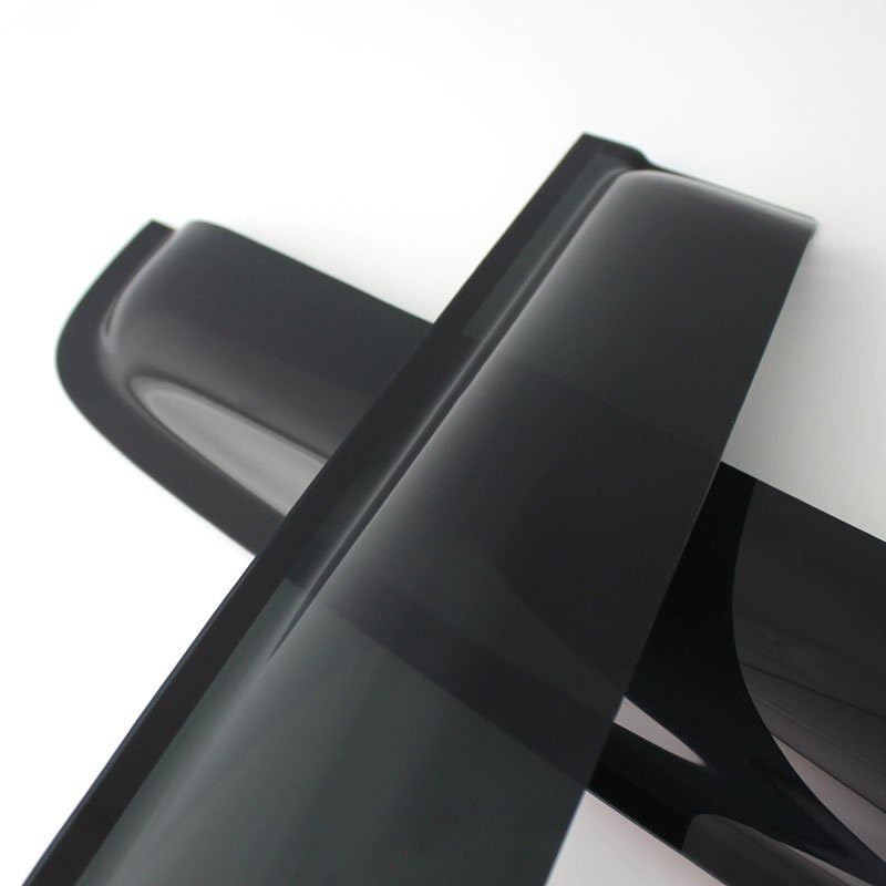 Déflecteurs d'air pour Isuzu Dmax 2012-2019 noir | Pare-brise de vitre - 3