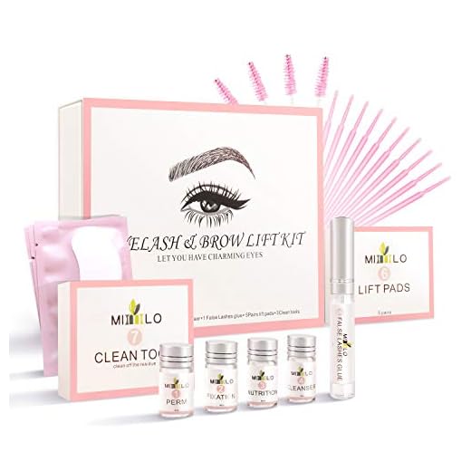 Lifting Pestañas, Scdom Lash Lift Kit y Brow Lamination Kit Levantamiento de Pestañas y Cejas Nutritivo Seguro, Semipermanente Suministros de Grado de Salón de Bricolaje Para Tratamientos de Belleza