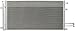 A/C AC CONDENSER FOR GMC CHEVROLET FITS SIERRA 1500 SILVERADO 1500 4283