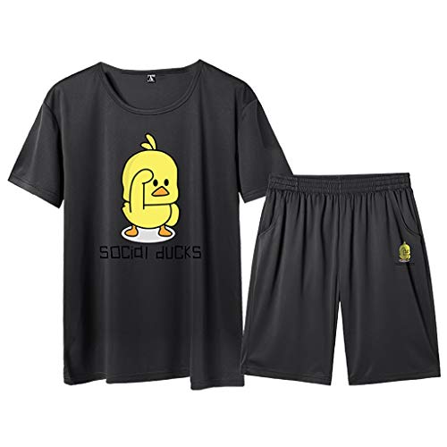  Yowablo T-Shirt à Manches Courtes Homme Loisir...