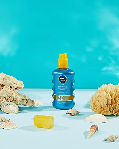 Miniatura 4 de NIVEA SUN Protege & Refresca Spray Solar FP30 (1 x 200 ml), spray con protección UVA/UVB, protección solar alta invisible, crema solar refrescante y resistente al agua (Paquete de 2)