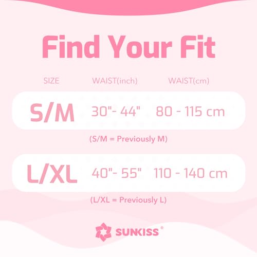 Image of SUNKISS Masterpiece Adult Diapers with Tabs, Unisex, S /M, Pink, 10 Count | Ultra High Absorbency, Plastic-backed Briefs, Refastenable Tabs, Odor Control, Leak Protection for Daytime & Overnight Use