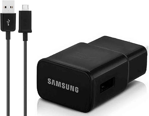 Adaptador de pared rápido adaptativo Cargador micro USB para Samsung Galaxy S7 S7 Edge S6 S6 Edge Note 5 Note 4 J2 Prime J7 Prime A5 incluido con