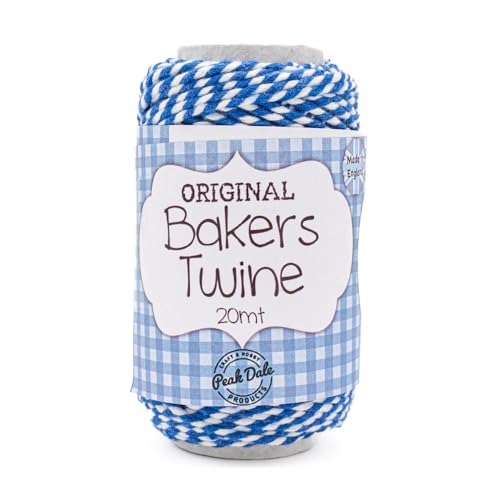Bakers Twine Oxford Blue/White 20mt