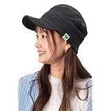 [ナコタ] スウェット ワークキャップ 帽子 メンズ レディース 大きいサイズ 春 夏 秋 冬 ビッグサイズ コットン 深い 深め 洗える アウトドア 男女兼用 無地 L チャコール