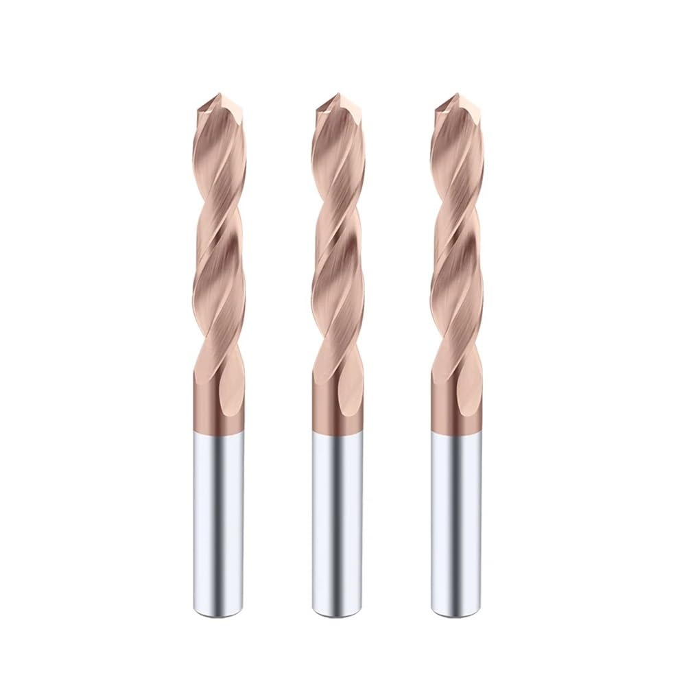 Punte da trapano in metallo duro HRC55° Lunghezza totale 100 mm Utensili for torni CNC Foratura di metalli duri elicoidali in acciaio al tungsteno 2,1-20,0(HRC55,11.8MM_100MM)