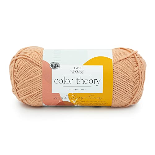 Image of Lion Brand Yarn, Color Theory Worsted Weight Yarn for Knitting and Crochet, Himalayan Salt, 1 Pack, Acrylic Fiber with Modern Color Palette, Perfect for Sweaters, Hats and Cozy Blankets
