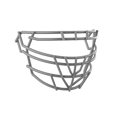 Schutt F7 Football Facemasks for F7 Helmets, ROPO-DW-PRO-NB, Gray, Carbon Steel