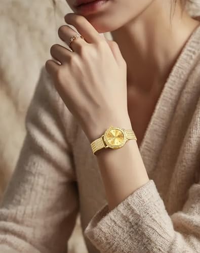 Image of OLEVS Women Watches Diamond Fashion Dress Elegant with Date Ladies Watch | Original Import Dress Gift,Diamond,Easy to Read Chronograph women's Watch