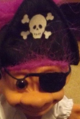 PIRATE - Muñeco Troll Russ 5" miniatura 2