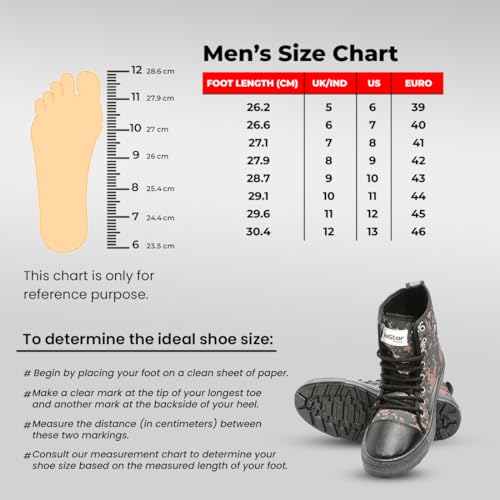 Image of Unistar High Ankle Trekking Ridding Men's Boots | Anti Skid Sole with Mild Waterproof Protection (CobraPrint - Size