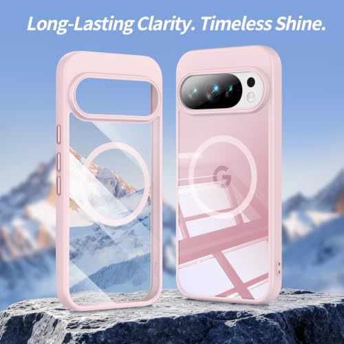 Image of Magnetic Case with Clear Back for Google Pixel 10 /10 Pro, Fit for MagSafe