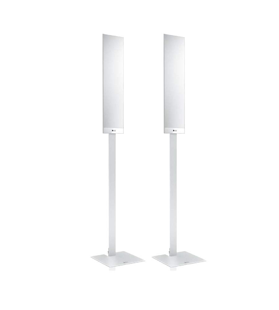 VTI Manufacturing BLE101S Silver Iron Cast Baseadjustable Speaker Stand