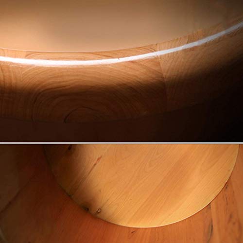Cubeta de madera ciprés para spa de pies miniatura 5