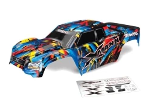 Traxxas Body, X-Maxx, Rock n' Roll (Painted, Decals Applied) (Assembled with Tailgate Protector)