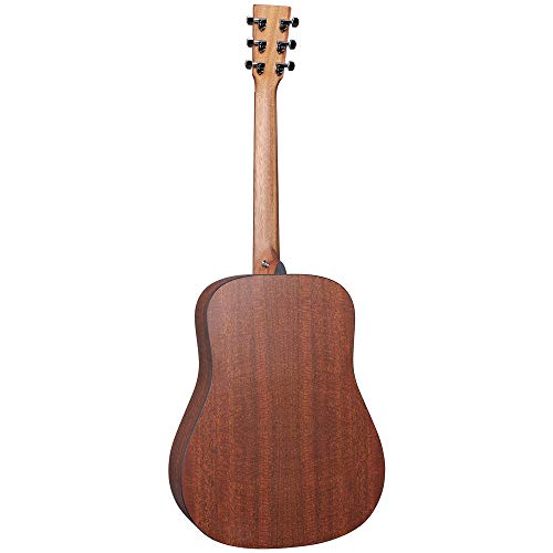 Martin Guitar X Series D-X2E Acoustic-Electric Guitar With Gig Bag, Sitka Spruce And Koa Pattern High-Pressure Laminate, D-14 Fret, Performing Artist Neck Shape #TOP3