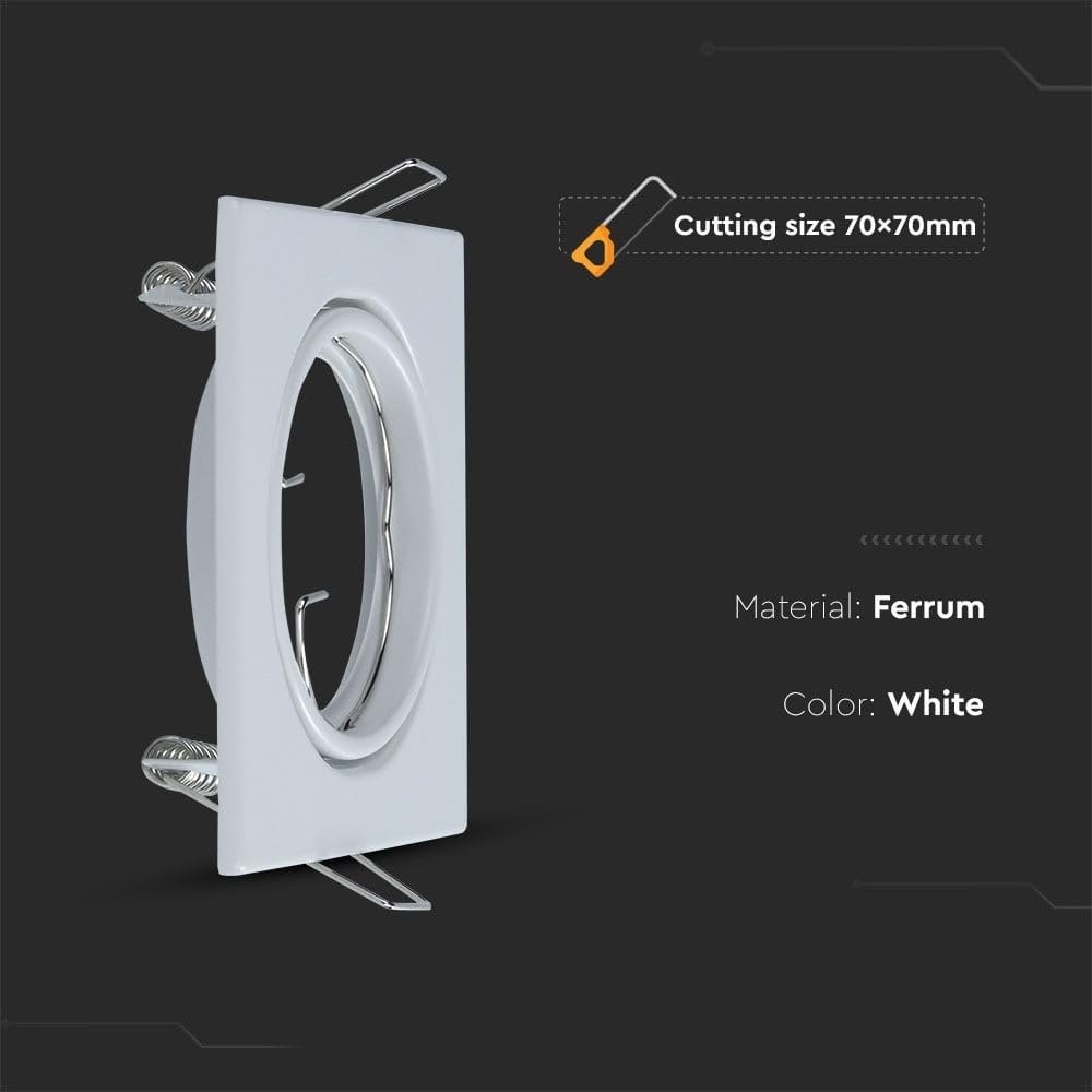 V-TAC VT-817-SQ-W 8941 35 W, White, 82 x 82 mm - Image 4