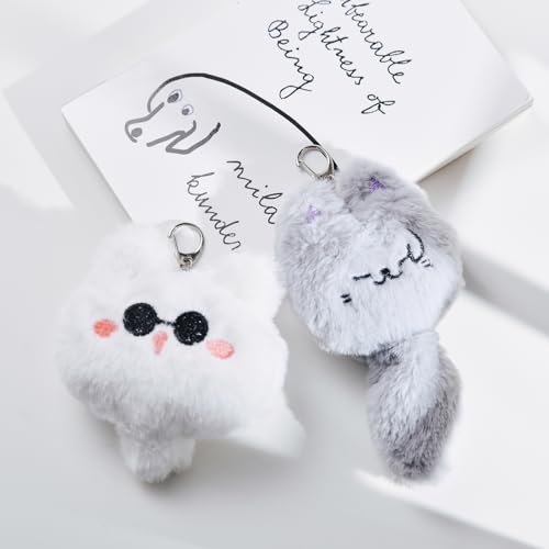 Image of PUCAPOCO JJK Keychain Kawaii Plush Anime Keychain Bag Charms for Purse Backpack Car Best Friend