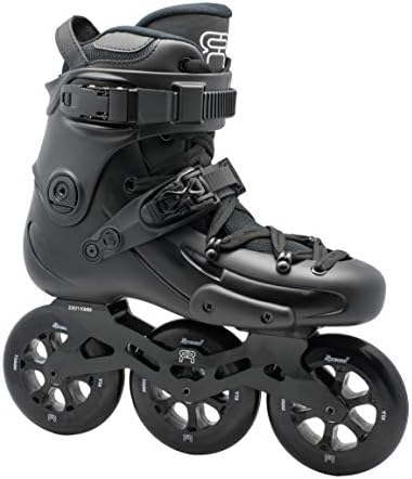 FR1 310 Black 2019 - 3 Wheel Frames and 110 mm Wheels Inline Skates for Freeride, Slalom, City Skating. Popular French Brand