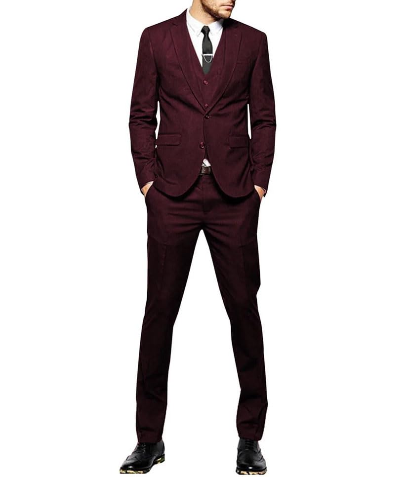 Men's Wedding Suit - Two Buttons Groom | Prom Tuxedos Set2