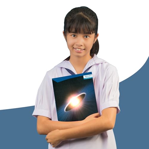 Image of Apsara A4 Long Book Single Line 240 Pages - Pack of 6