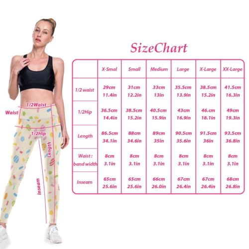 Leggins de yoga con control de abdomen beige capri suaves mujer 7