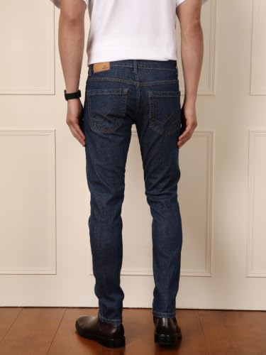 Image of WROGN Men's Cotton Stretch Jeans | Slim Tapered Fit