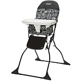 Cosco Kids Highchair for Baby, Simple Foldable High Chair, Convenient, Lightweight, and Compact Design, Mapleton