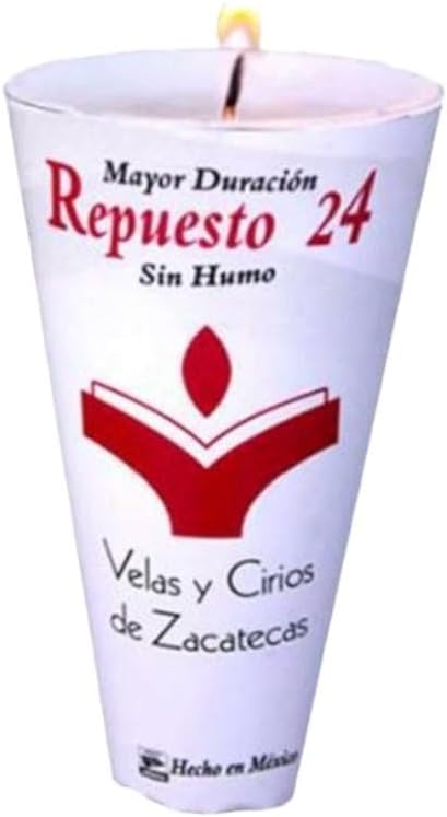 Replacement Candle 24, Classic, Long Duration, Box with 40 Pieces