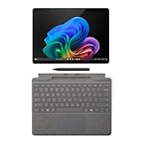 Microsoft Surface Pro 11 Copilot PC Bundle, 13" 13" 2.8K Touchscreen Tablet with Platinum Pro Keyboard & Slim Pen, Snapdragon X Plus, 16GB RAM, 1TB SSD, Win 11 Pro, Black